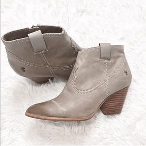 Frye Ash Reina Leather Booties
